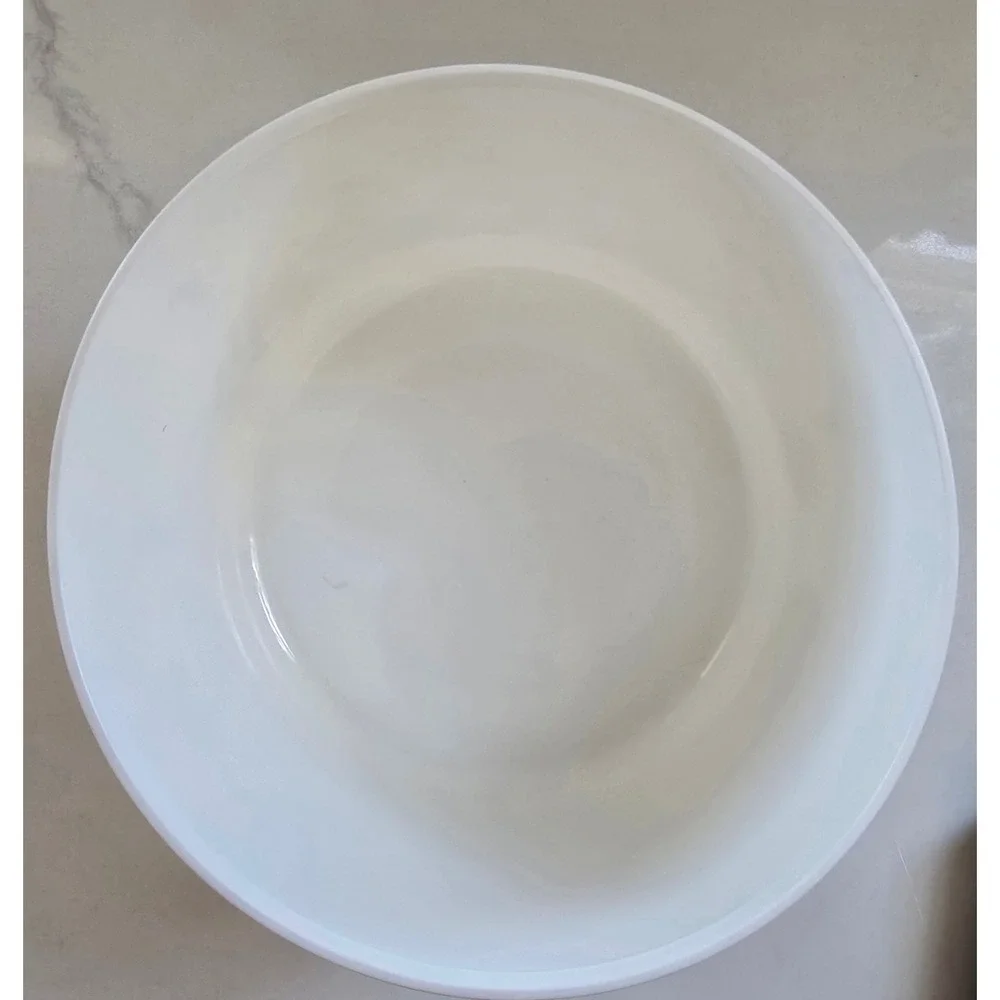 Disney Tupperware Christmas Holiday Bowl Mickey Minnie Donald Goofy Pluto White